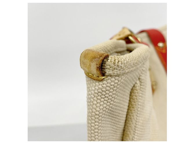 Borsa Tote Louis Vuitton Antigua Line Cabas GM Beige - vista 8