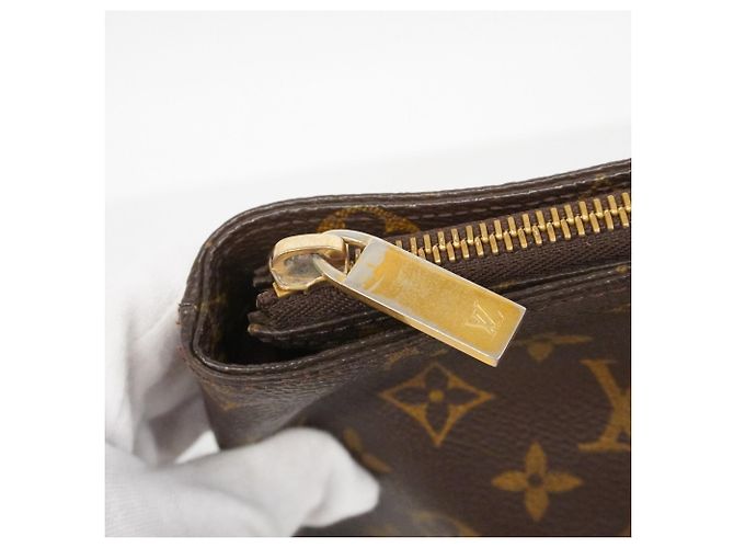 Borsa Tote Louis Vuitton Monogram Cabas Mezzo Marrone - vista 10