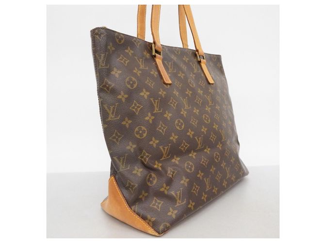 Borsa Tote Louis Vuitton Monogram Cabas Mezzo Marrone - vista 2