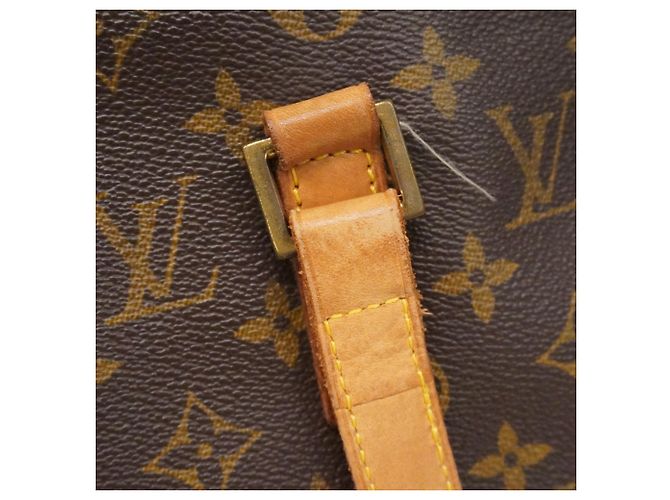 Borsa Tote Louis Vuitton Monogram Cabas Mezzo Marrone - vista 8