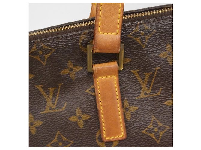 Borsa Tote Louis Vuitton Monogram Cabas Mezzo Marrone - vista 9