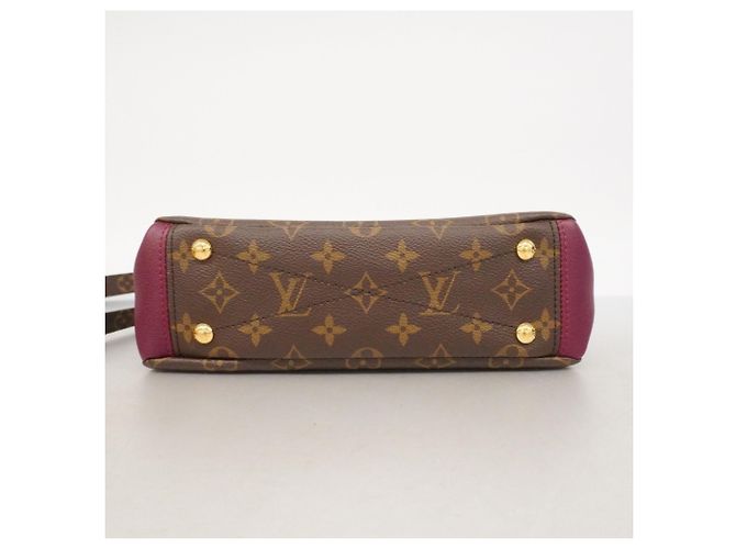 Borsa Louis Vuitton Monogram Pallas BB Marrone Bordò - vista 3