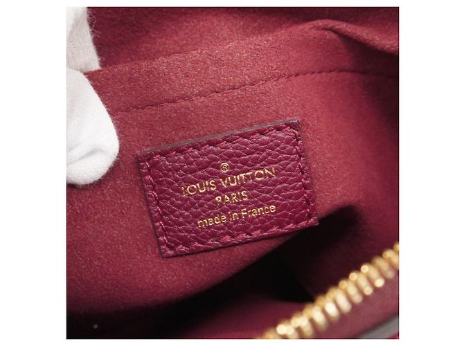 Borsa Louis Vuitton Monogram Pallas BB Marrone Bordò - vista 5