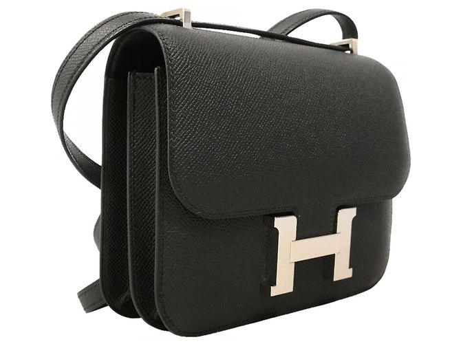 Hermès Hermes Constance Mini Schultertasche Schwarz - Ansicht 2