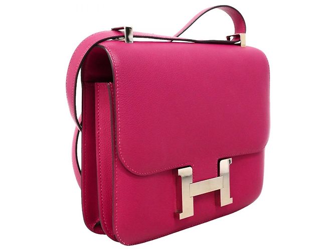 Hermès Hermes Constance 24 Schultertasche in Rose Purple Lila - Ansicht 2