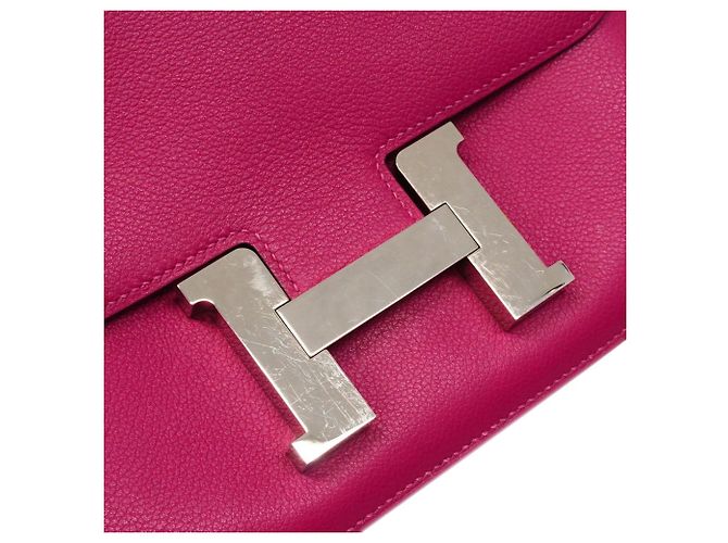 Hermès Hermes Constance 24 Schultertasche in Rose Purple Lila - Ansicht 8