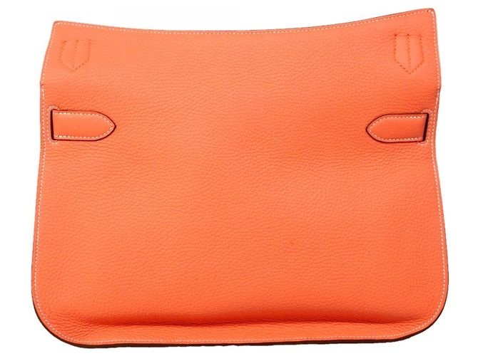 Hermès Hermes Jypsiere 34 Schultertasche Koralle - Ansicht 13