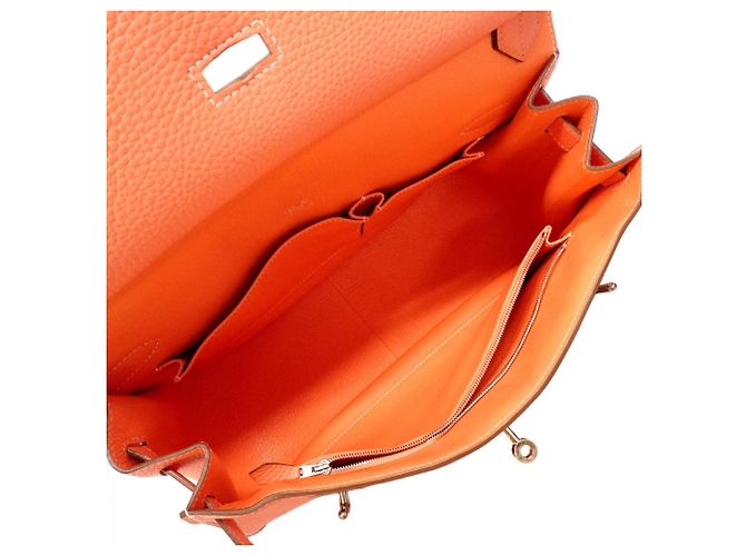 Hermès Hermes Jypsiere 34 Schultertasche Koralle - Ansicht 4