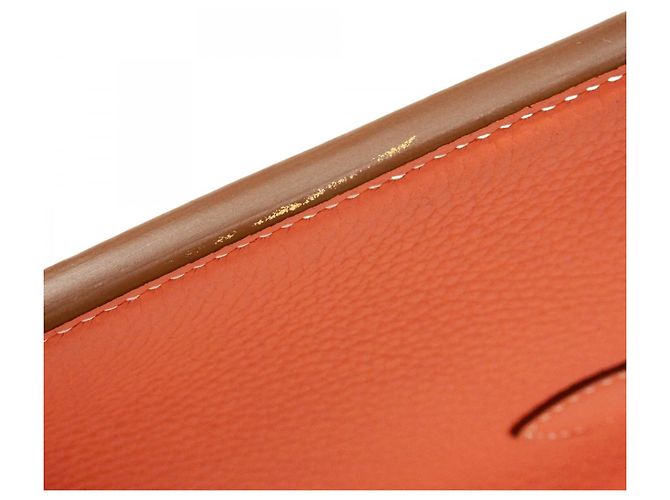 Hermès Hermes Jypsiere 34 Schultertasche Koralle - Ansicht 8