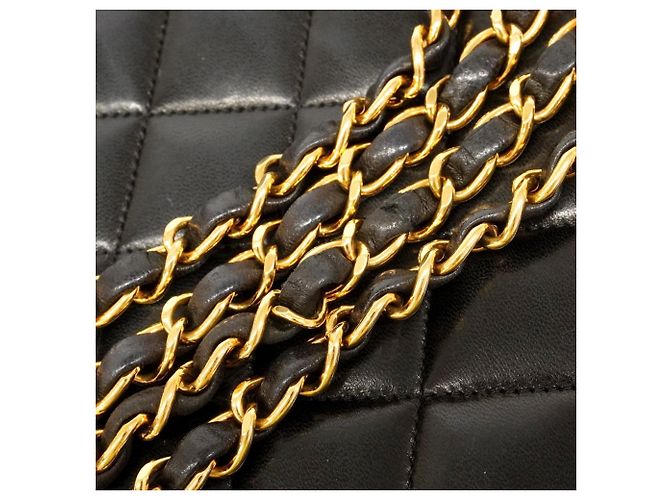 Borsa a Spalla Chanel Diana Chain Nero - vista 13