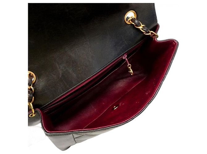 Borsa a Spalla Chanel Diana Chain Nero - vista 4