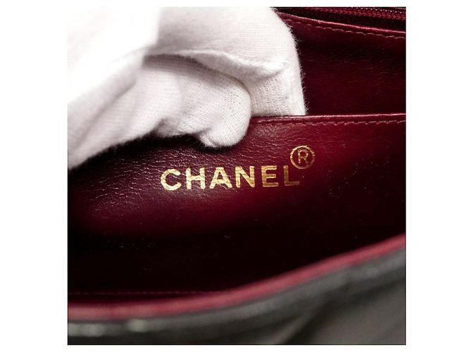 Borsa a Spalla Chanel Diana Chain Nero - vista 5