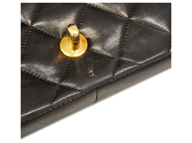 Borsa a Spalla Chanel Diana Chain Nero - vista 9