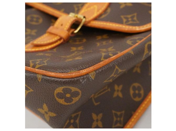 Borsa a tracolla Louis Vuitton Monogram Gibeciere GM Marrone - vista 11
