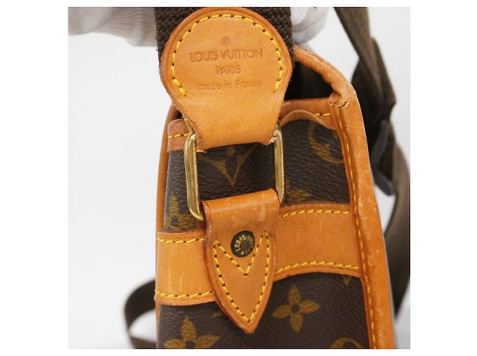 Borsa a tracolla Louis Vuitton Monogram Gibeciere GM Marrone - vista 13