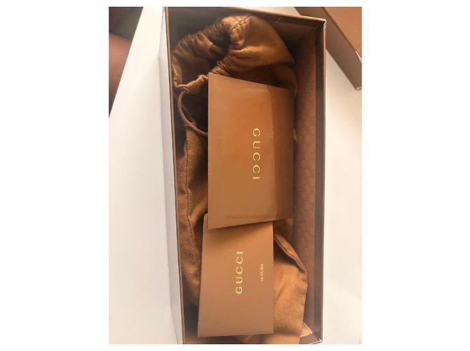 Gucci Sandali in gomma neri logo GG Nero - vista 8