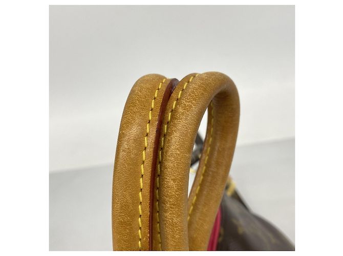 Borsa Louis Vuitton Monogram Pallas MM Marrone - vista 10