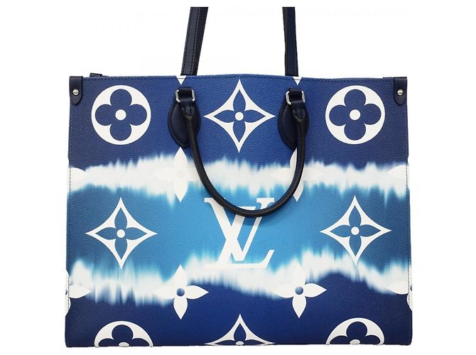Borsa Tote Louis Vuitton LV Escale OnTheGo GM - vista 9