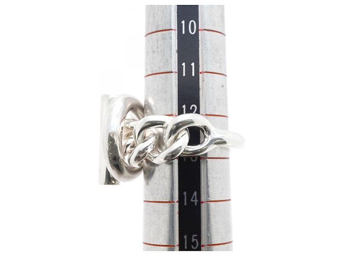 Ring Hermès Anello Croisette in argento 925 Hermes - vista 7