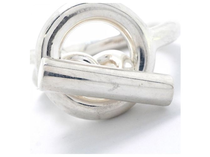 Ring Hermès Anello Croisette in argento 925 Hermes - vista 9