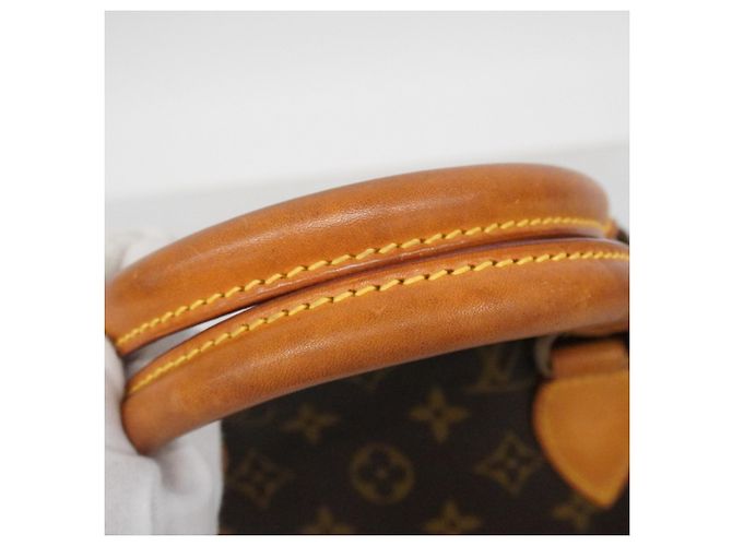 Louis Vuitton Monogram Lockit Handtasche Braun - Ansicht 13