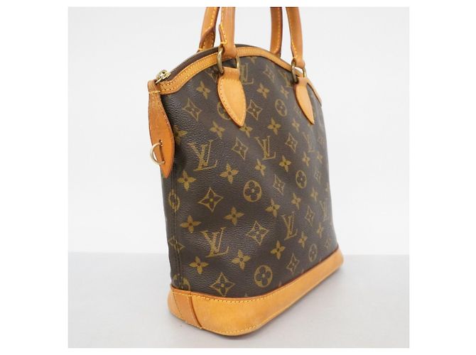 Louis Vuitton Monogram Lockit Handtasche Braun - Ansicht 2