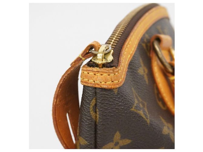Louis Vuitton Monogram Lockit Handtasche Braun - Ansicht 7