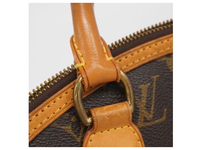 Louis Vuitton Monogram Lockit Handtasche Braun - Ansicht 8
