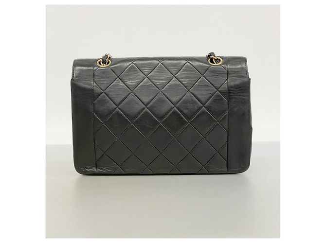 Borsa a Spalla con Catena Chanel Diana Nero - vista 10