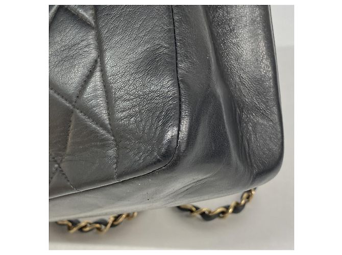 Borsa a Spalla con Catena Chanel Diana Nero - vista 6