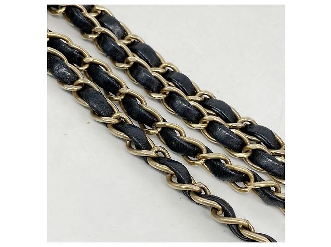 Borsa a Spalla con Catena Chanel Diana Nero - vista 7