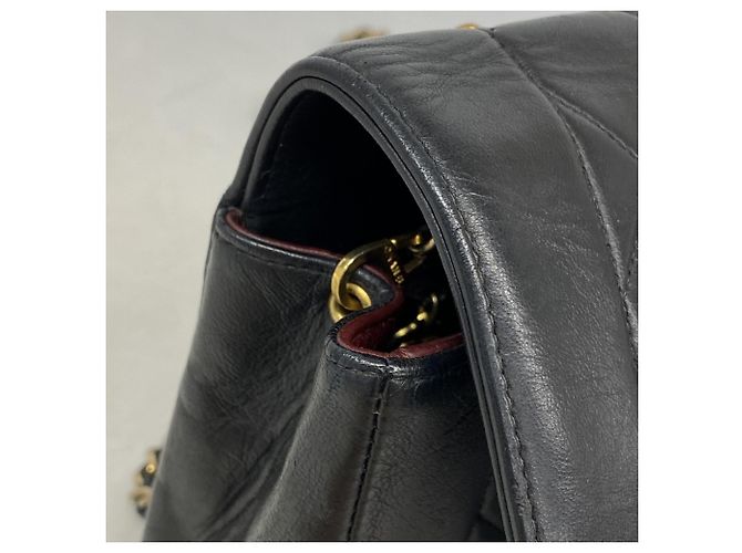 Borsa a Spalla con Catena Chanel Diana Nero - vista 8