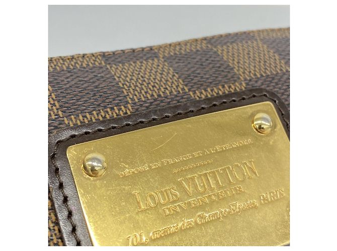 Borsa Louis Vuitton Damier Eva Damier ebene - vista 10
