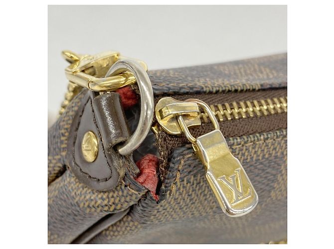 Borsa Louis Vuitton Damier Eva Damier ebene - vista 9