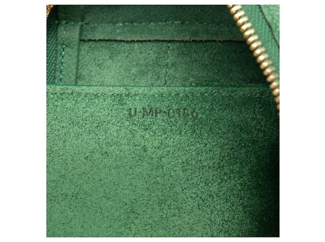 Belt Bag Céline Borsa cintura in pelle verde Celine - vista 6