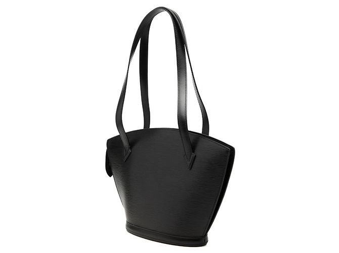 Borsa Tote Louis Vuitton Epi Saint Jacques Nero - vista 2