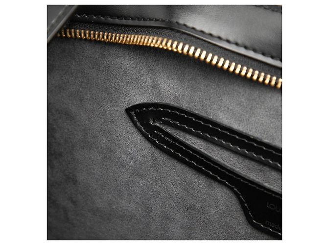 Borsa Tote Louis Vuitton Epi Saint Jacques Nero - vista 4
