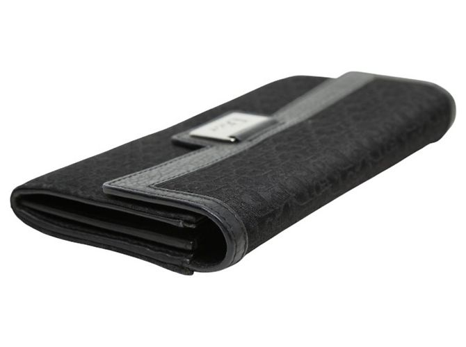 Christian Dior Dior Trotter Long Wallet Nero - vista 7