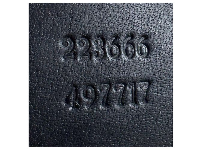 Borsa a tracolla Gucci GG Supreme Canvas Blu navy - vista 13