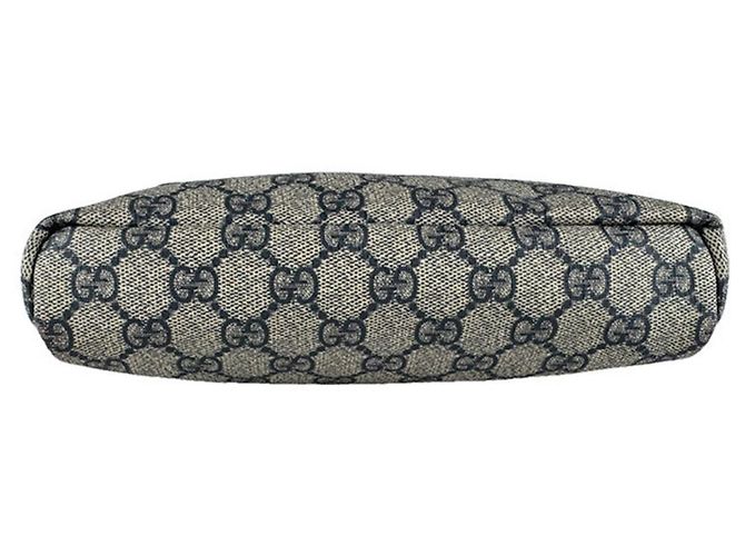Borsa a tracolla Gucci GG Supreme Canvas Blu navy - vista 4