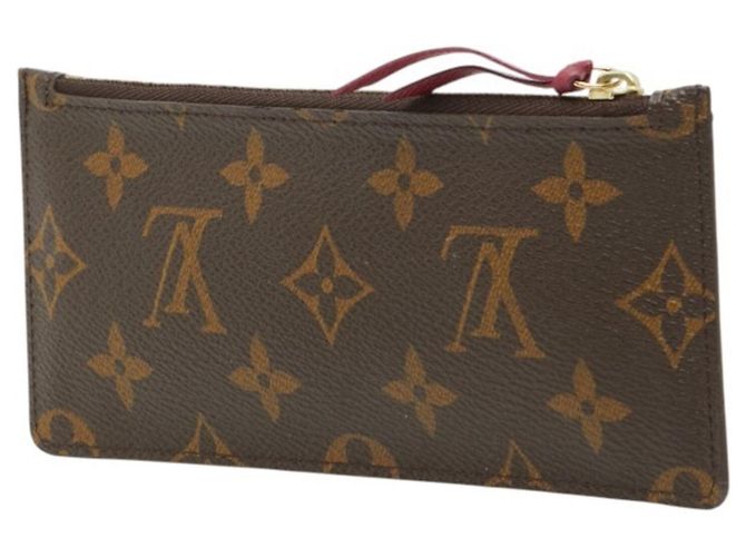 Set portafoglio Louis Vuitton Monogram Portefeuille Josephine Marrone - vista 2