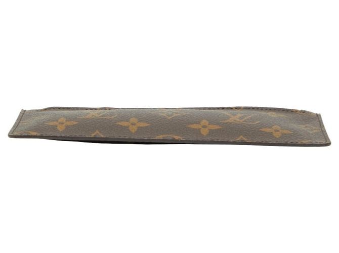 Set portafoglio Louis Vuitton Monogram Portefeuille Josephine Marrone - vista 3