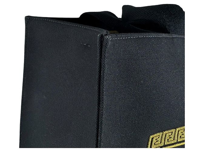 Fendi FENDACE Versace Collaboration Schultertasche Schwarz Golden - Ansicht 6