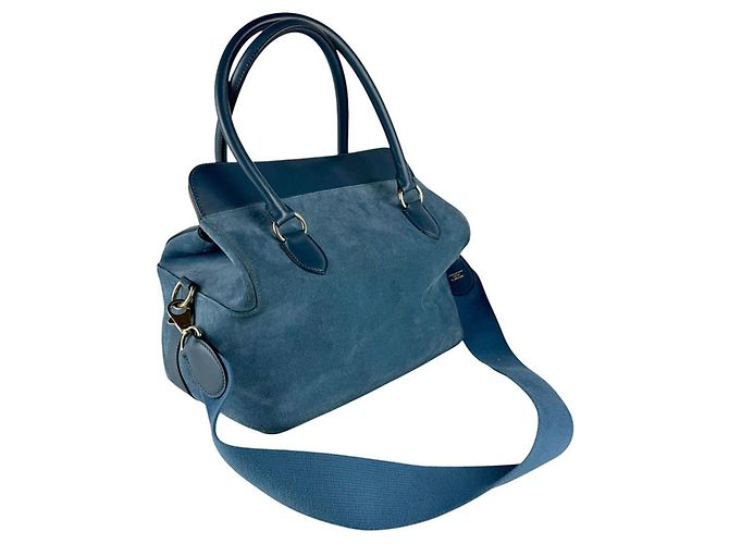 Hermès Borsa Hermes Toolbox 26 in Blue Thalassa - vista 10