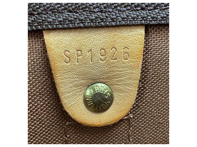 Keepall Borsa Boston Monogram Louis Vuitton Marrone Monogramma - vista 11