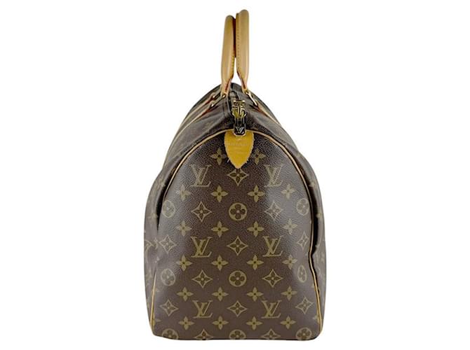 Keepall Borsa Boston Monogram Louis Vuitton Marrone Monogramma - vista 2