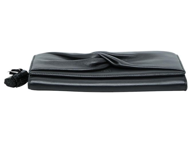 Portafoglio lungo Anagram in pelle nera Loewe Nero - vista 3