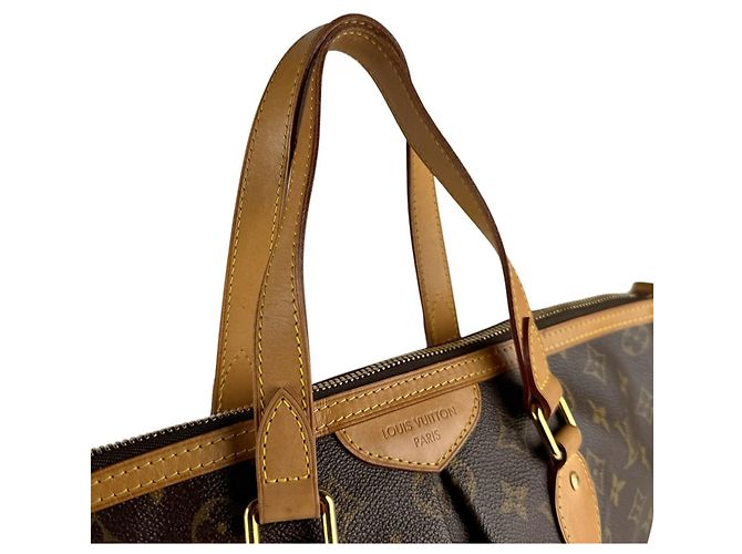 Borsa Louis Vuitton Monogram Palermo PM Marrone Monogramma - vista 10