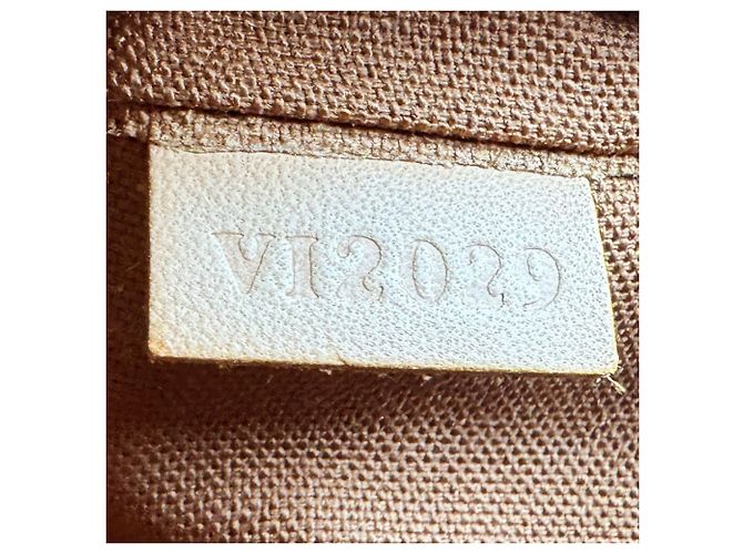 Borsa Louis Vuitton Monogram Palermo PM Marrone Monogramma - vista 14