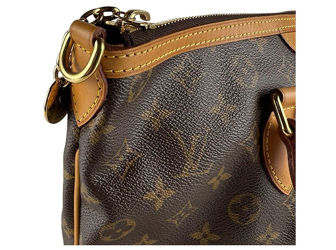 Borsa Louis Vuitton Monogram Palermo PM Marrone Monogramma - vista 6